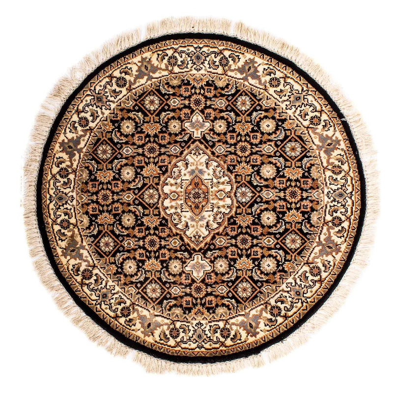 インド ビジャー 絨毯 93x93cm - オリエンタル絨毯