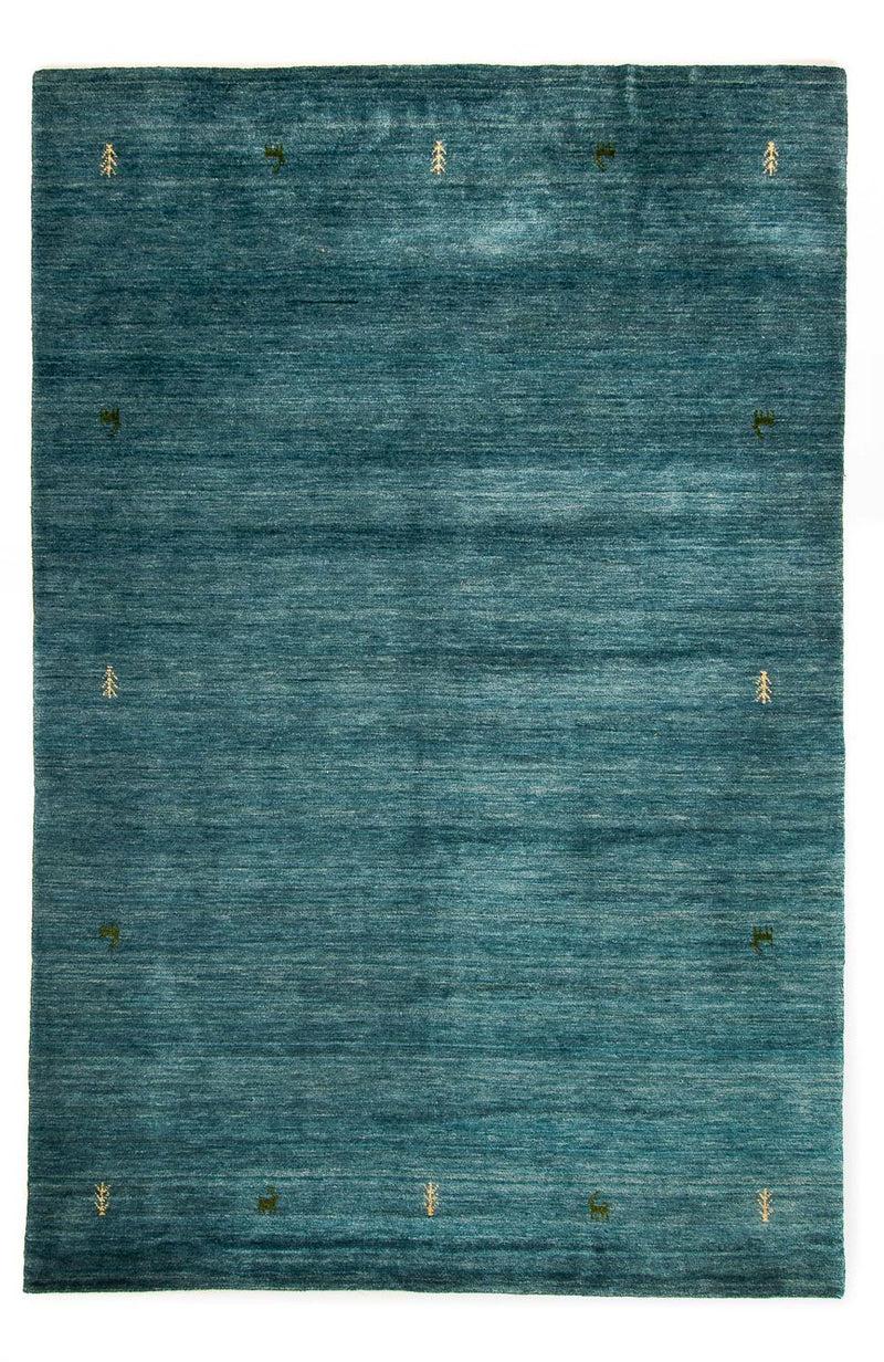 インド ギャベ 絨毯 300x200cm - ウールラグ