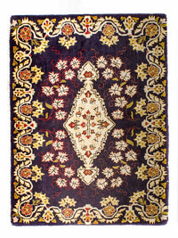 カシャーン 絨毯 93x72cm - ペルシャ絨毯 – product image