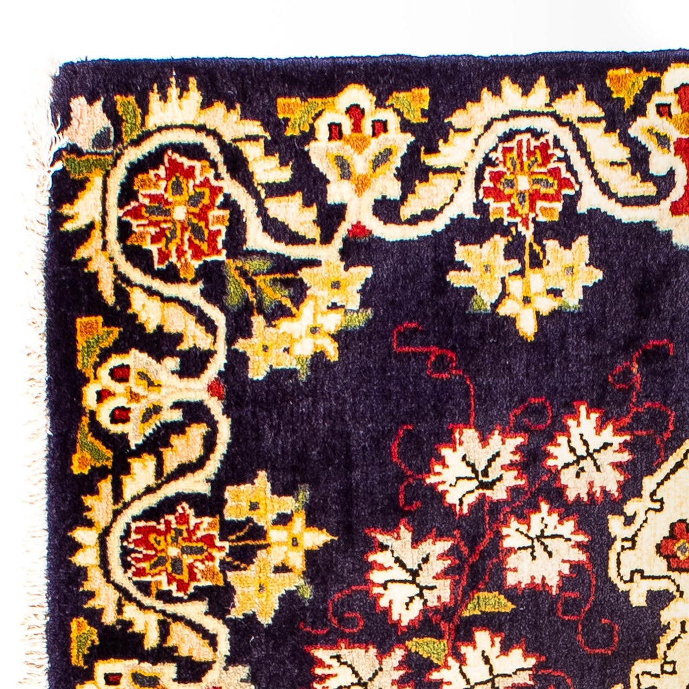 カシャーン 絨毯 93x72cm - ペルシャ絨毯