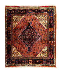 アルデビル 絨毯 91x77cm - ペルシャ絨毯 – product image