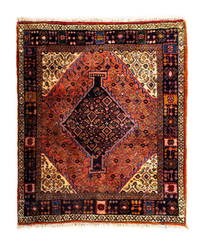 アルデビル 絨毯 77x91cm - ペルシャ絨毯