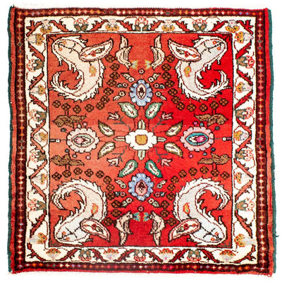 サルーク 絨毯 75x81cm - ペルシャ絨毯