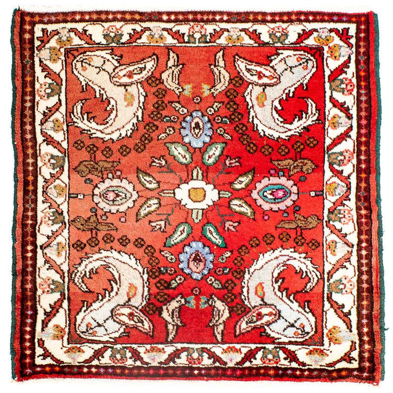 サルーク 絨毯 81x75cm - ペルシャ絨毯
