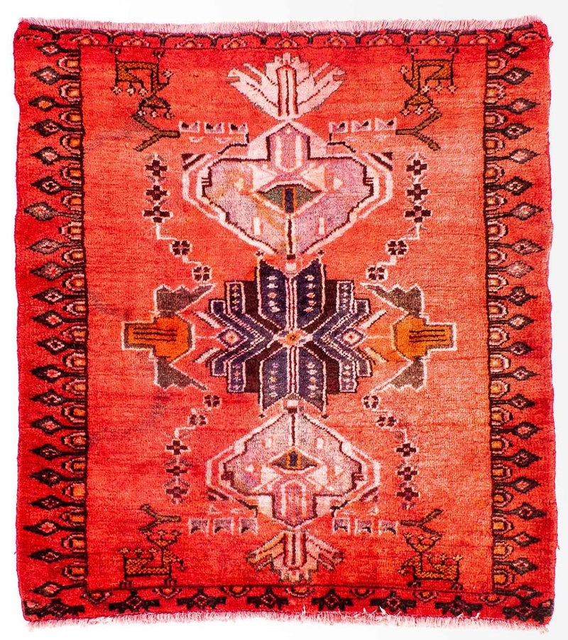 カシャーン 絨毯 107x96cm - ペルシャ絨毯