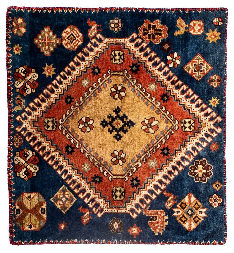 ヤラメ 絨毯 70x68cm - ペルシャ絨毯