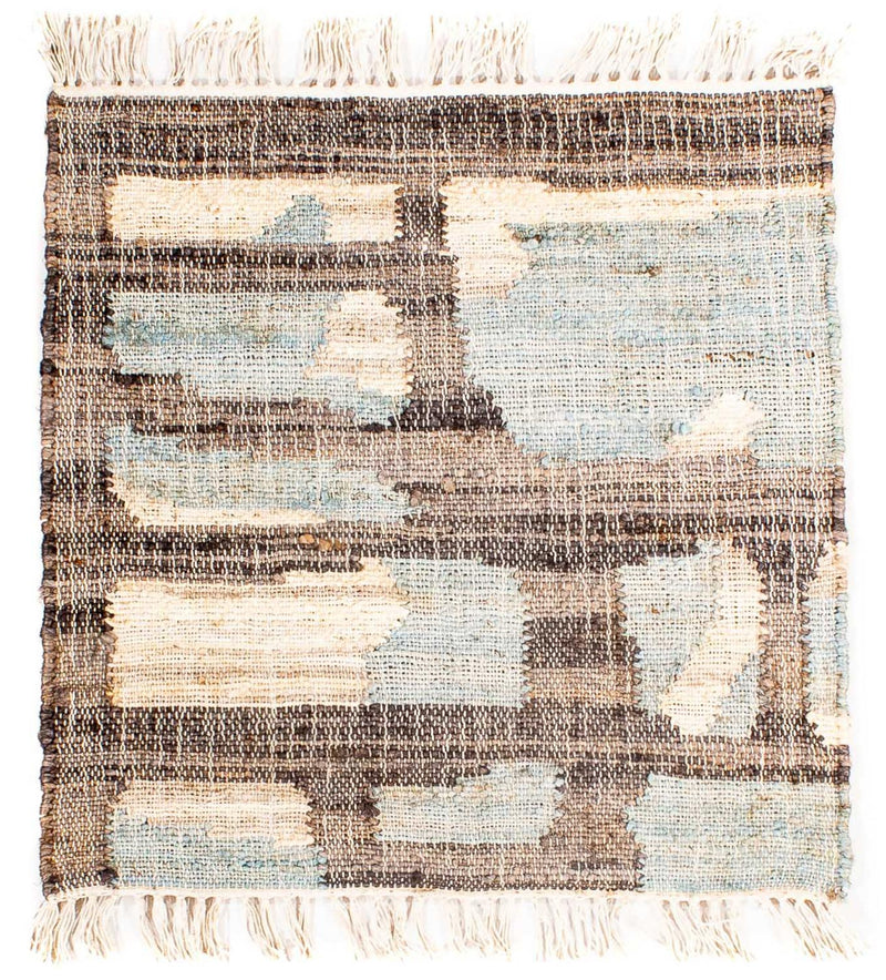 キリム モダン 絨毯 60x60cm - ウールラグ
