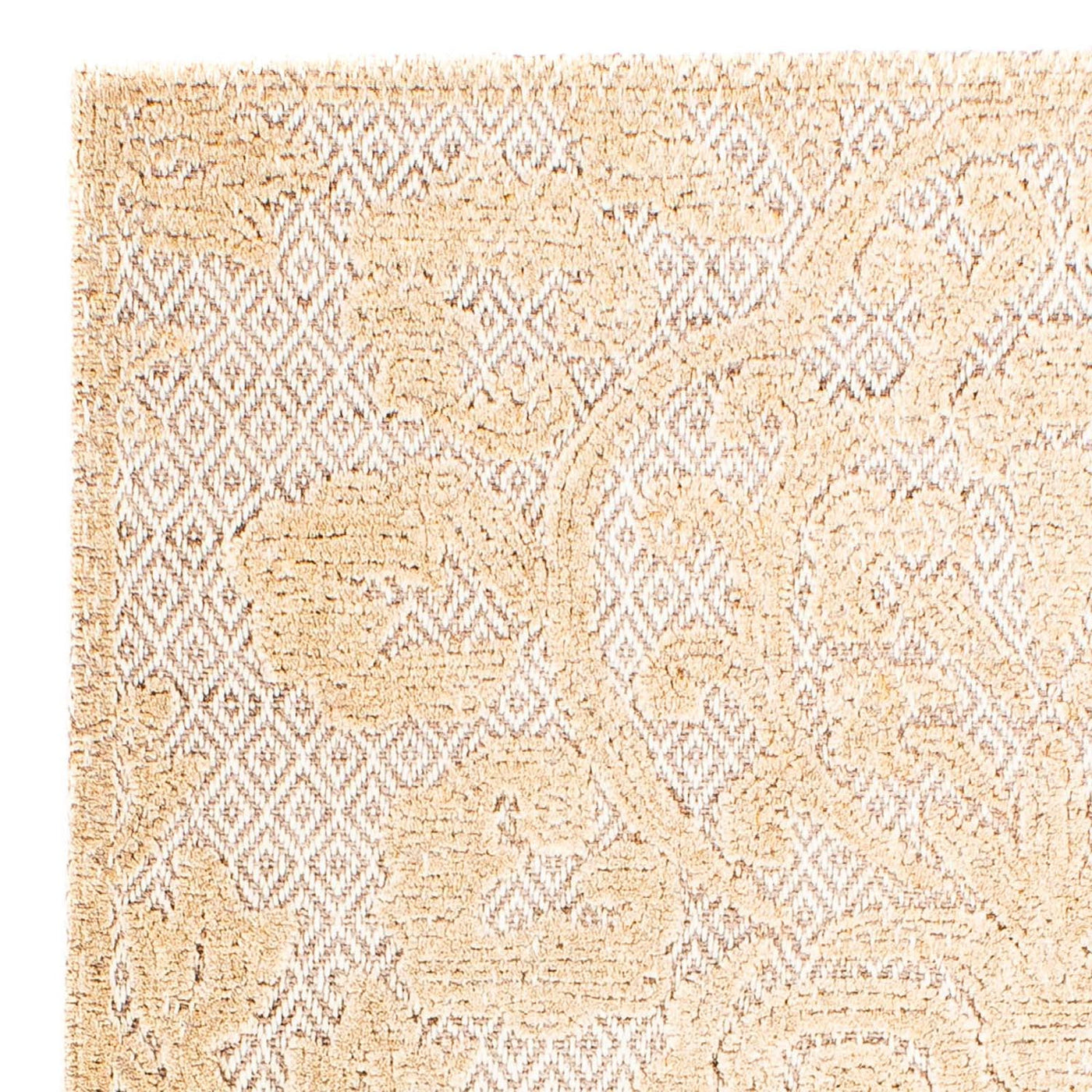 モダンラグ 115x58cm - ウールラグ