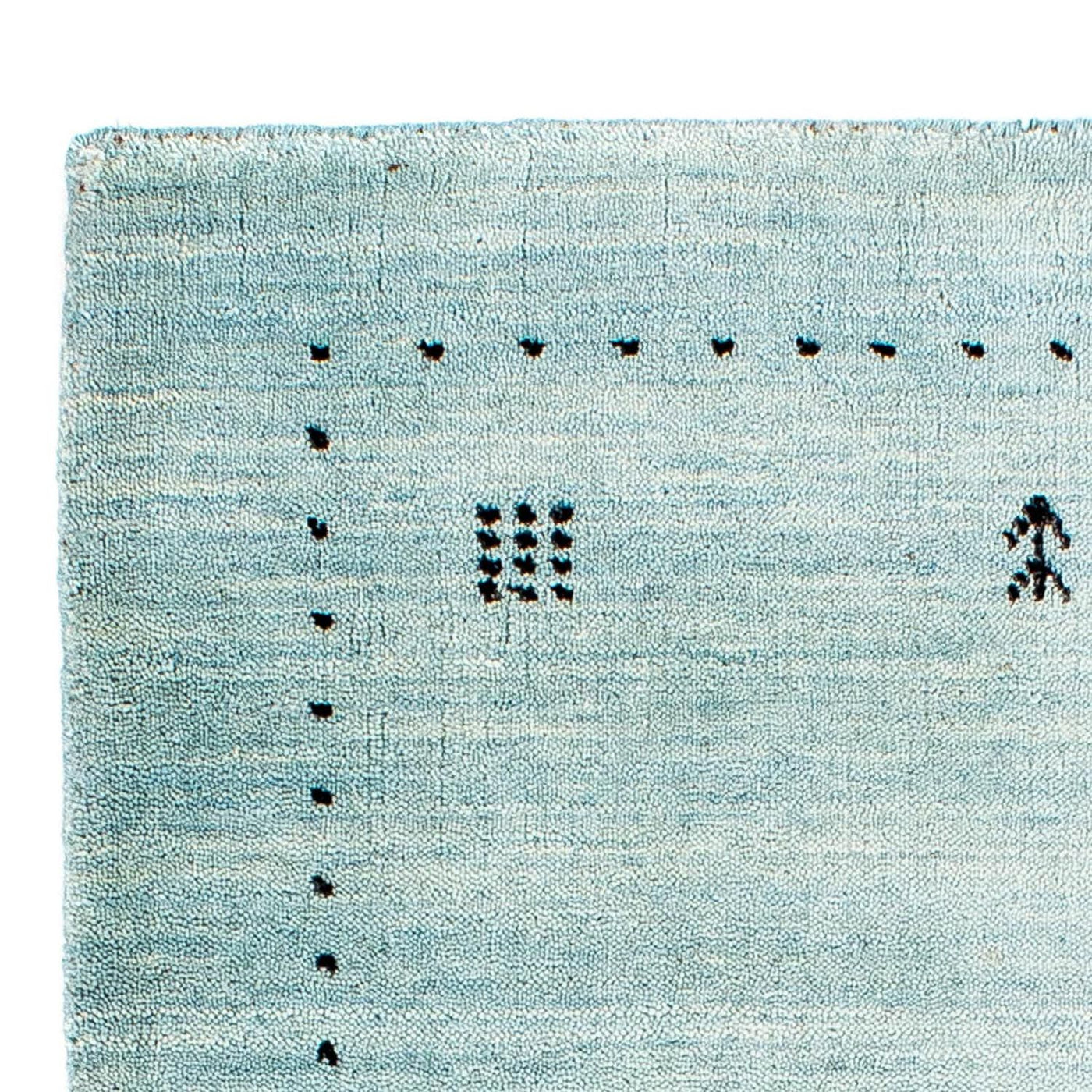 インド ロリバフト 絨毯 95x65cm - ウールラグ