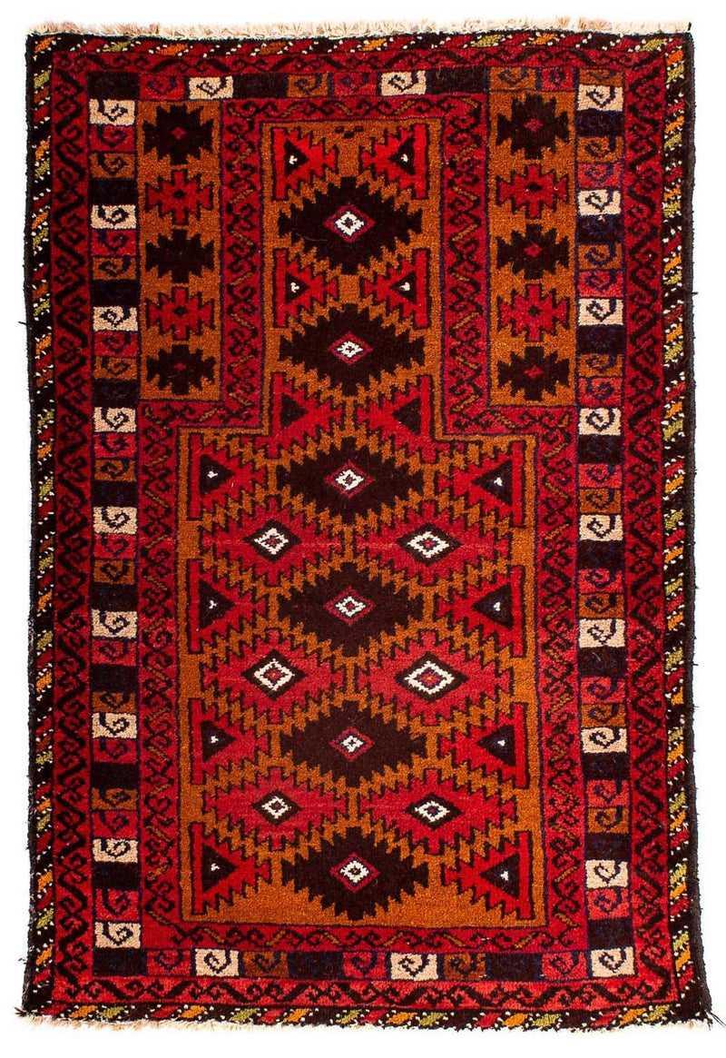 バルーチ絨毯 125x80cm - ペルシャ絨毯