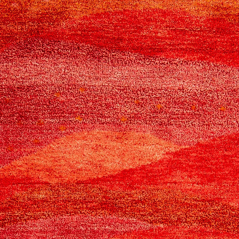 インド ギャベ 絨毯 197x77cm - ウールラグ