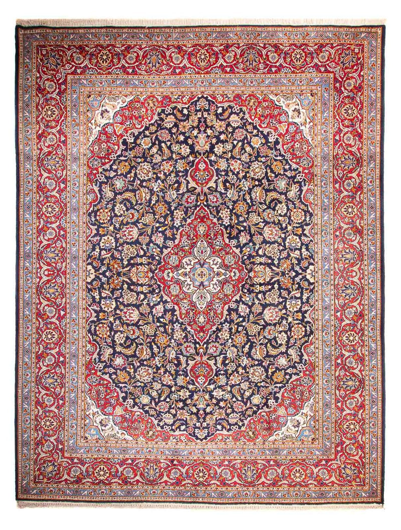 カシャーン 絨毯 362x267cm - ペルシャ絨毯