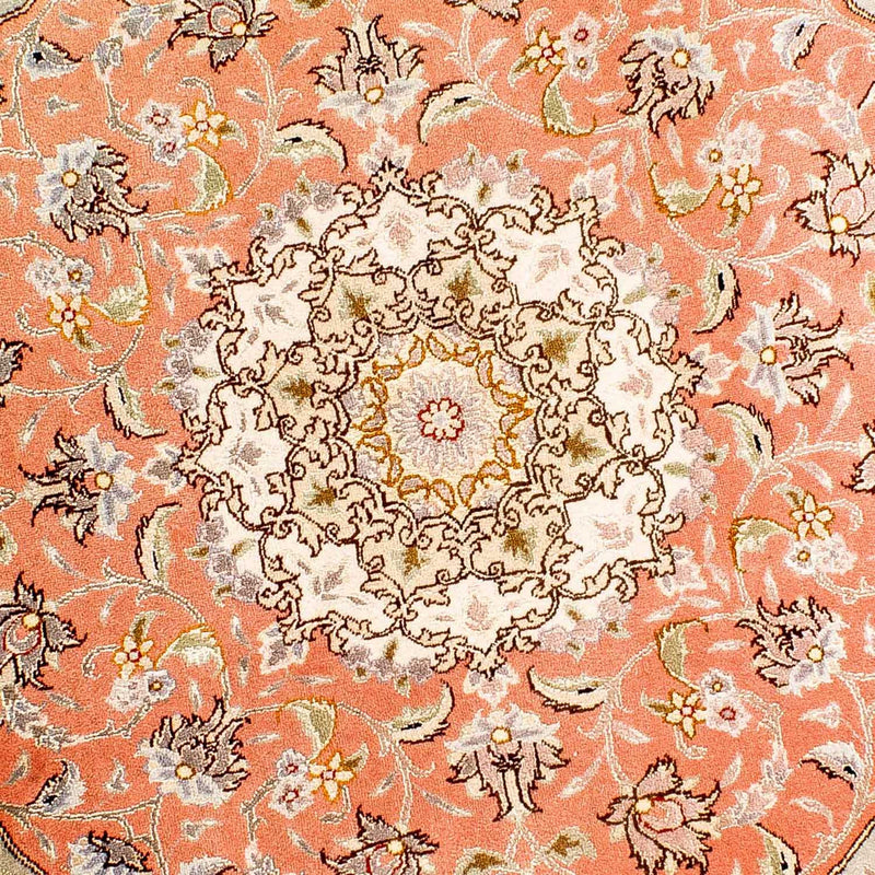 タブリーズ - 50 Raj 絨毯 102x102cm - ペルシャ絨毯