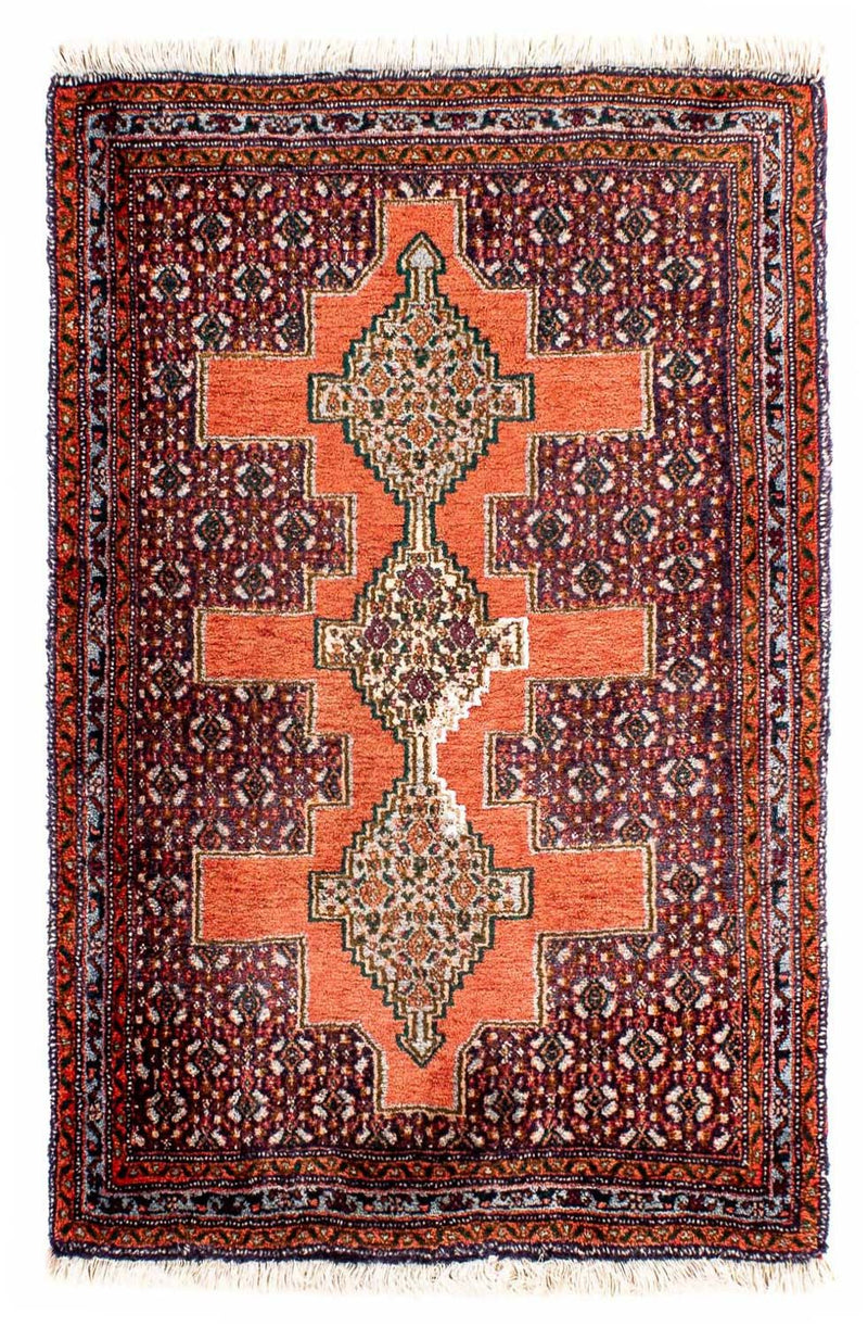 センネ 絨毯 102x73cm - ペルシャ絨毯
