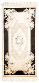 中国シルク 絨毯 138x69cm - オリエンタル絨毯