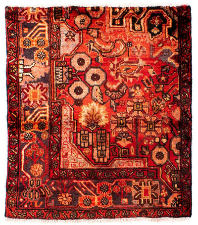 ナハバンド 絨毯 82x92cm - ペルシャ絨毯