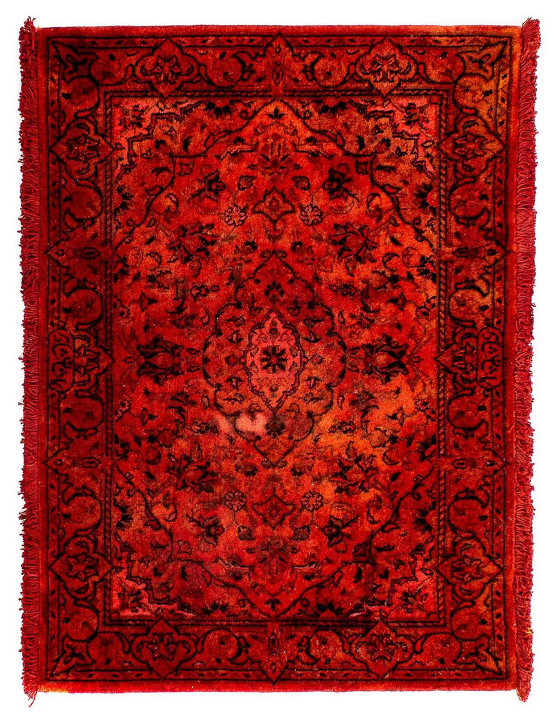 カシャーン 絨毯 98x70cm - ペルシャ絨毯