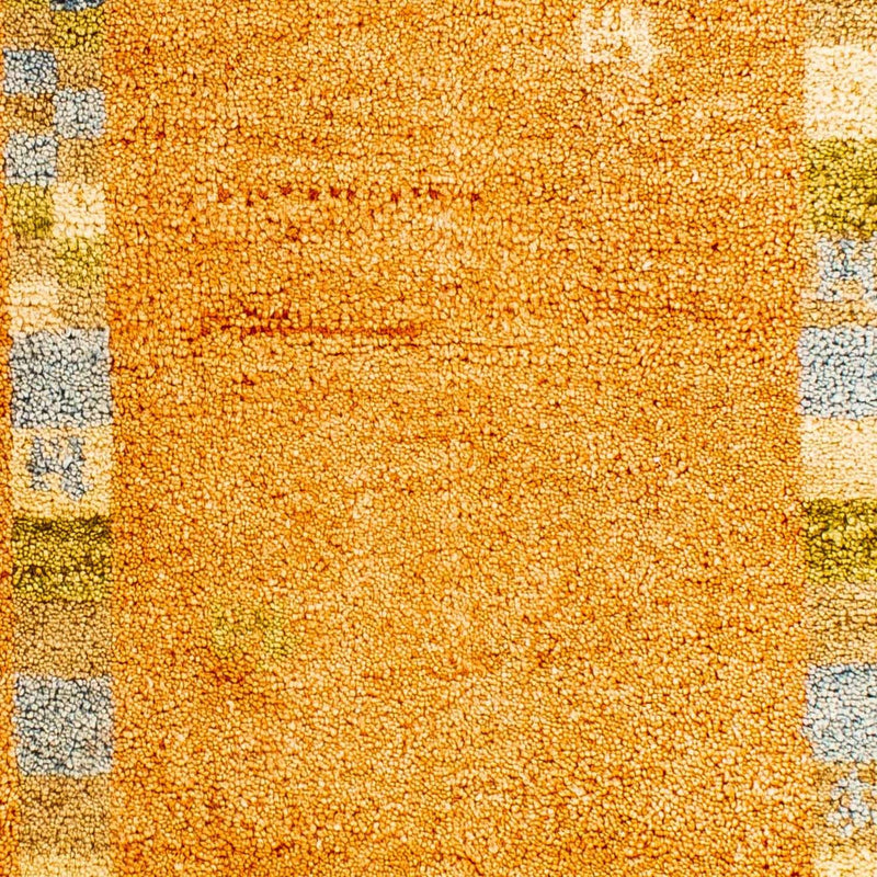 インド ギャベ 絨毯 110x65cm - ウールラグ