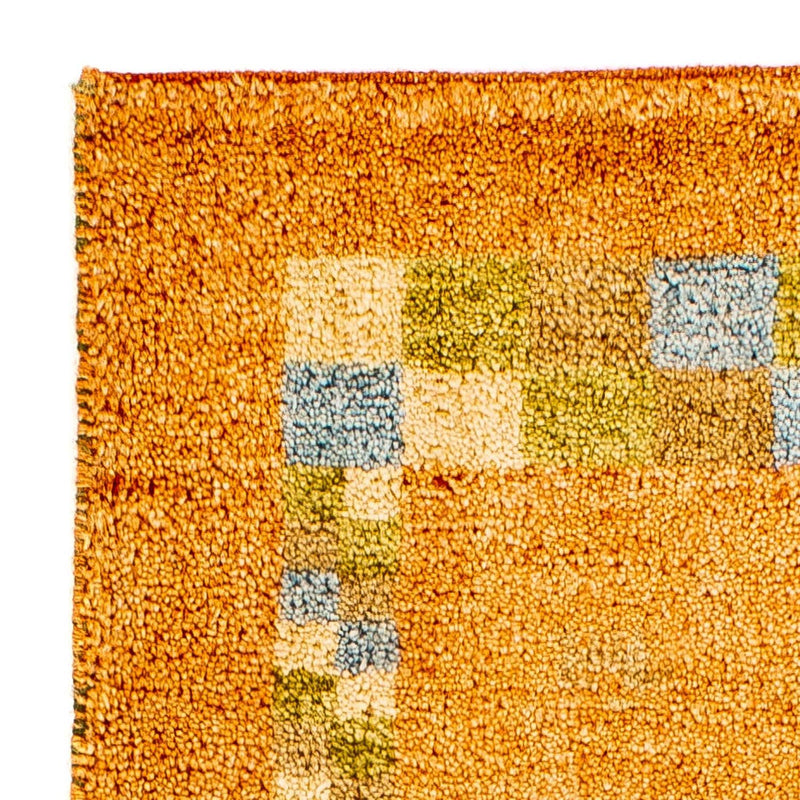 インド ギャベ 絨毯 110x65cm - ウールラグ