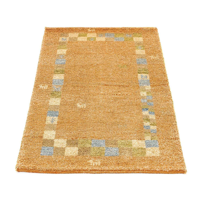 インド ギャベ 絨毯 110x65cm - ウールラグ