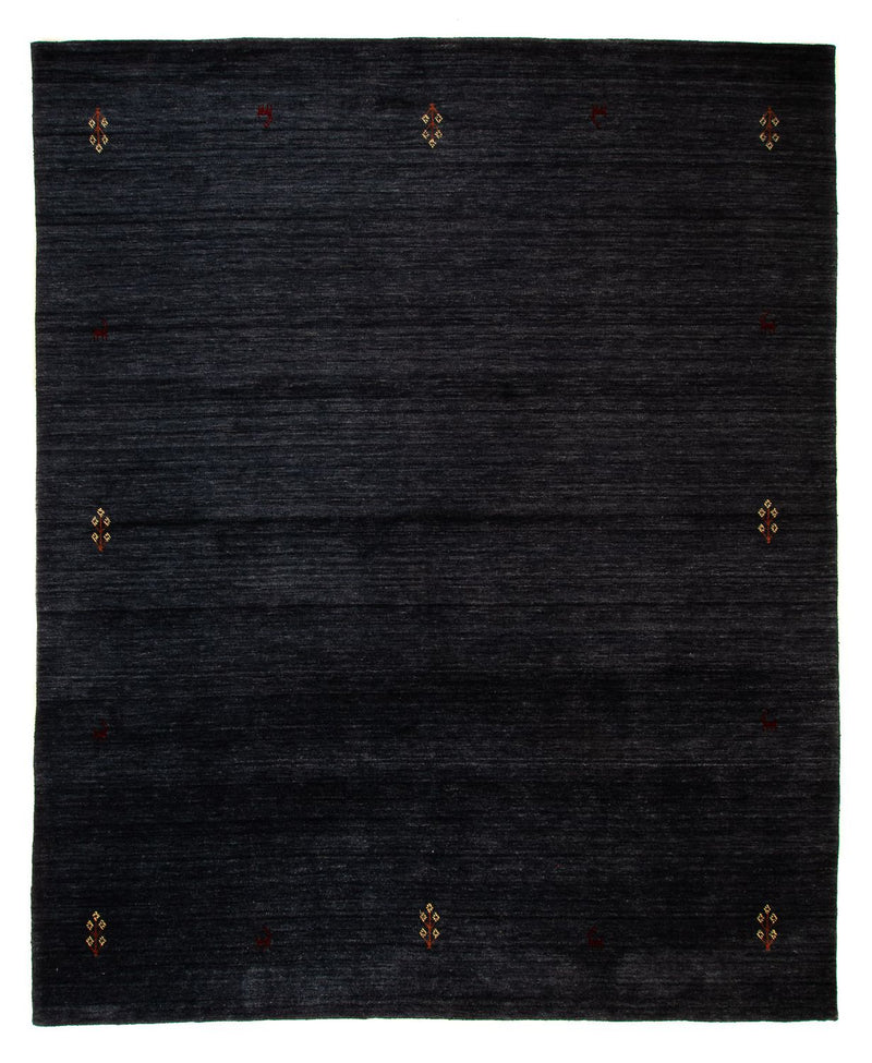 インド ギャベ 絨毯 345x245cm - ウールラグ