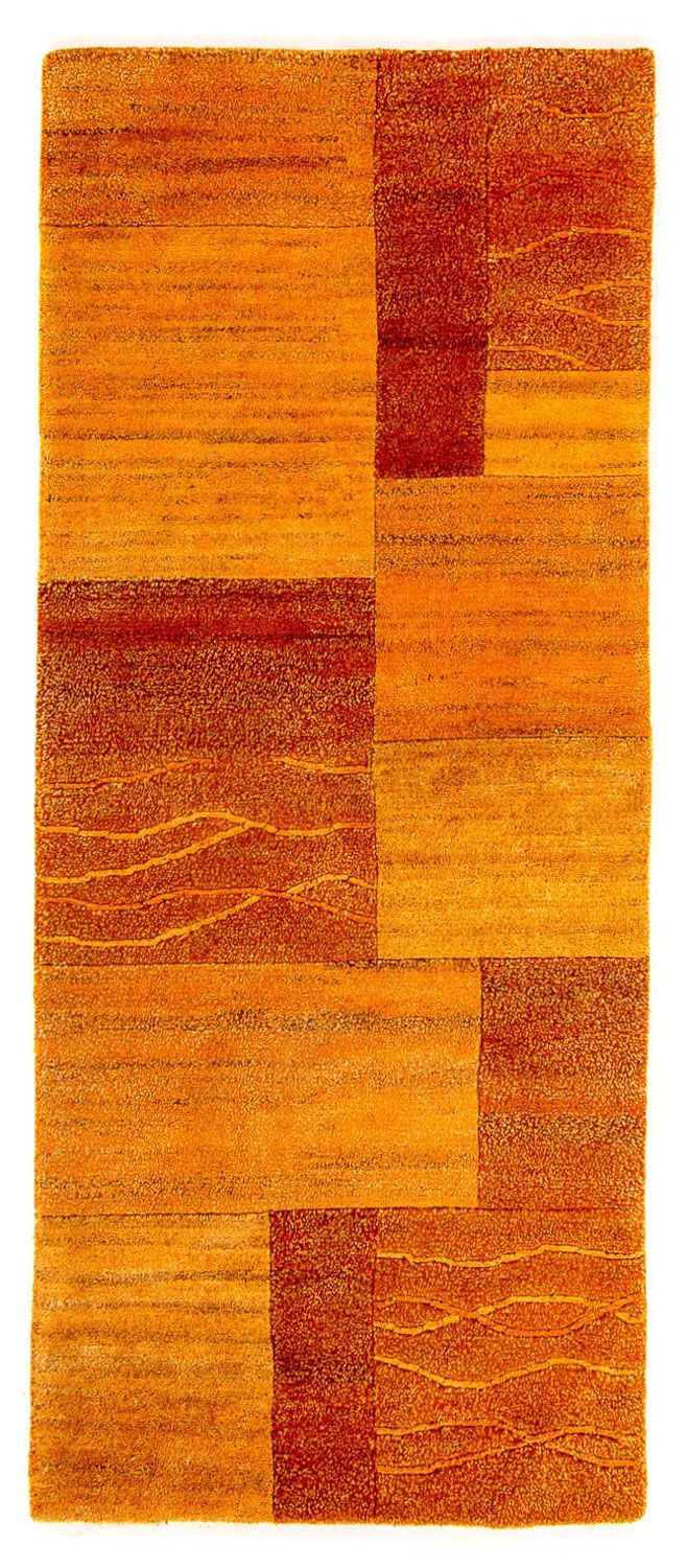 ネパール絨毯 198x84cm - ウールラグ