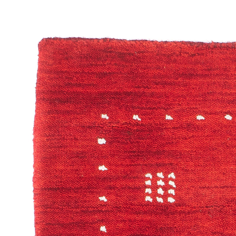 インド ギャベ 絨毯 90x60cm - ウールラグ