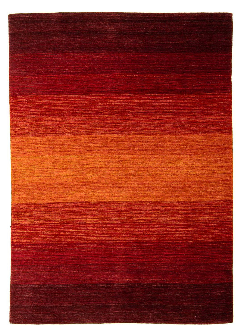 インド ギャベ 絨毯 231x156cm - ウールラグ