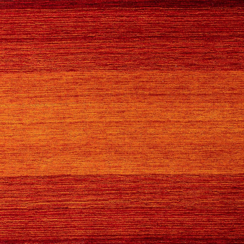 インド ギャベ 絨毯 231x156cm - ウールラグ