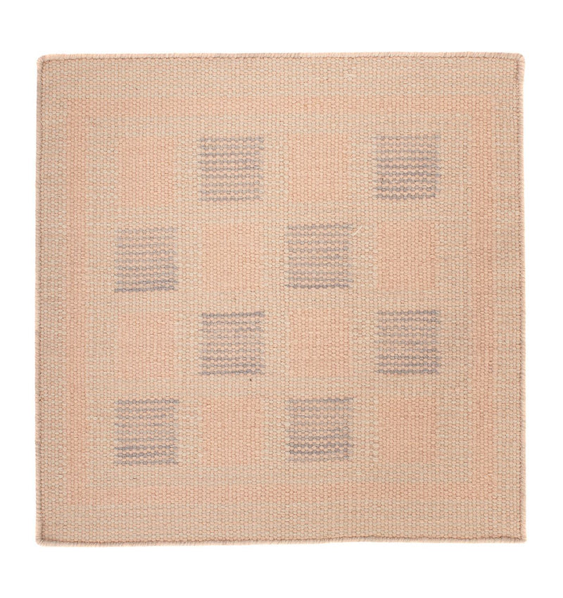 キリム モダン 絨毯 60x60cm - ウールラグ