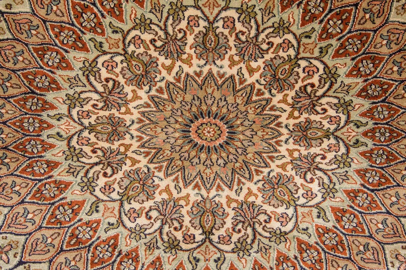 カシミールシルク 絨毯 287x197cm - オリエンタル絨毯