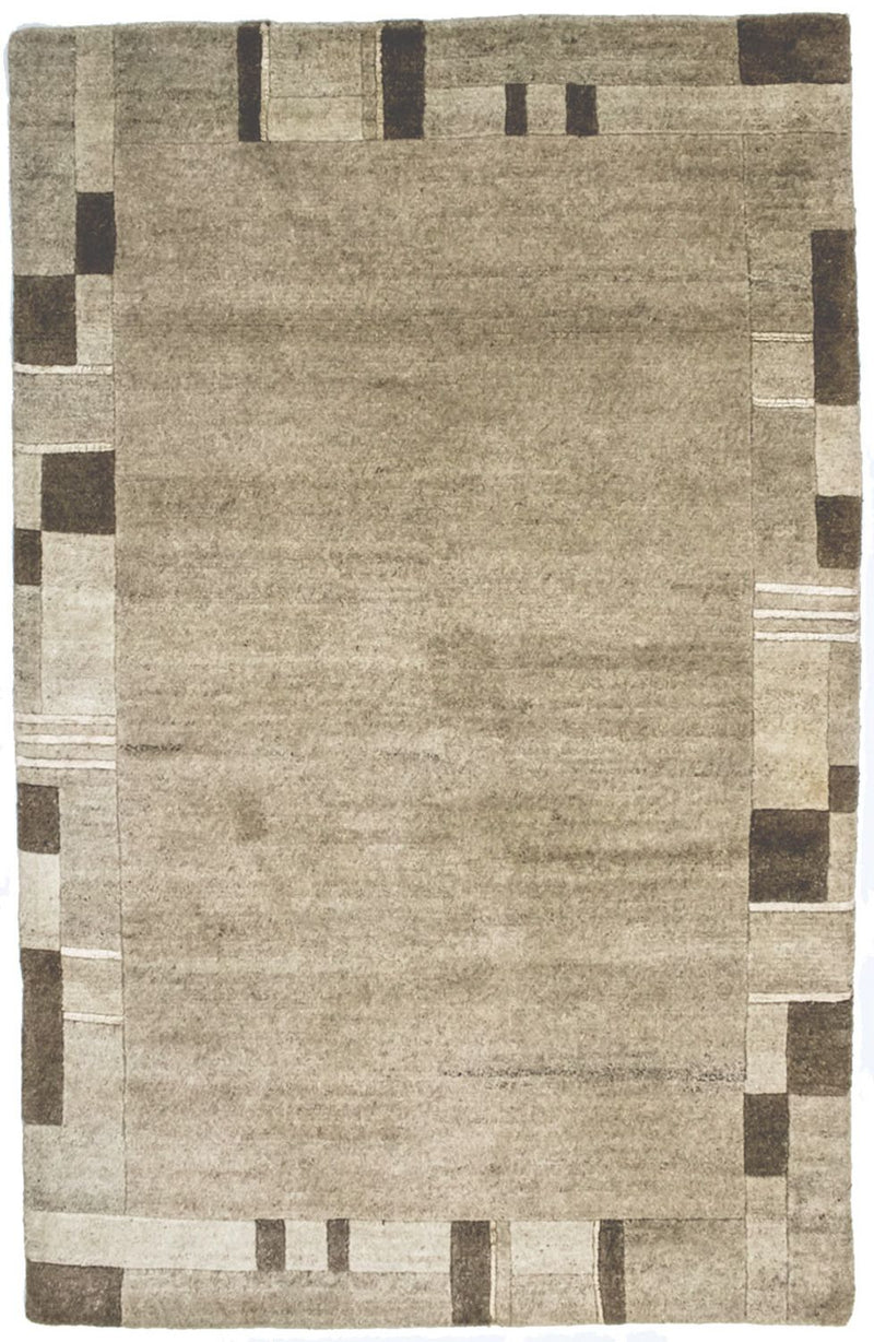 ネパール絨毯 181x121cm - ウールラグ