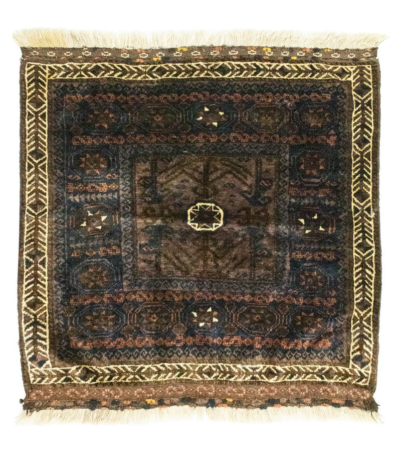 アフガン絨毯 80x80cm - オリエンタル絨毯
