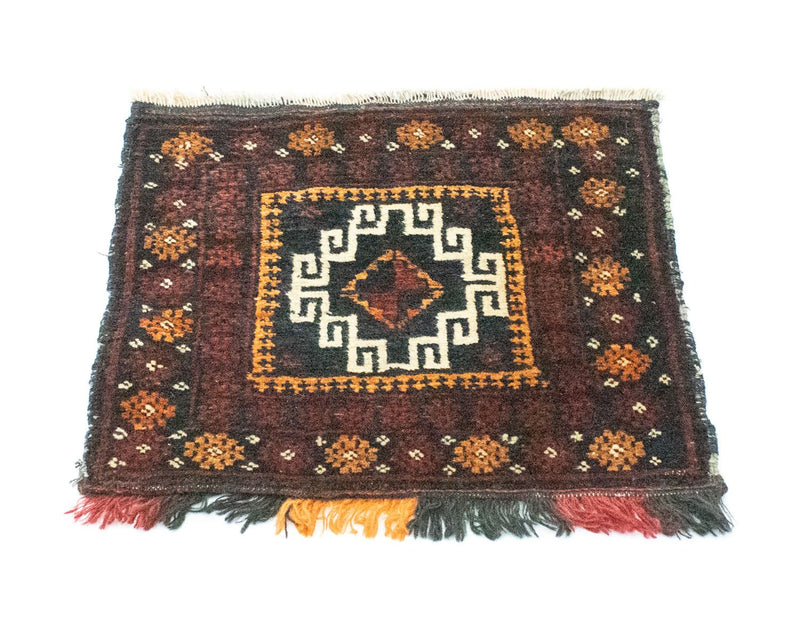 アフガン絨毯 42x45cm - オリエンタル絨毯