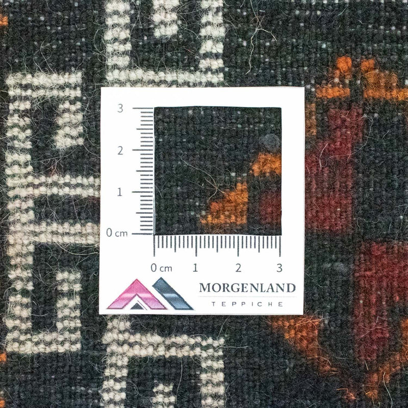 アフガン絨毯 42x45cm - オリエンタル絨毯