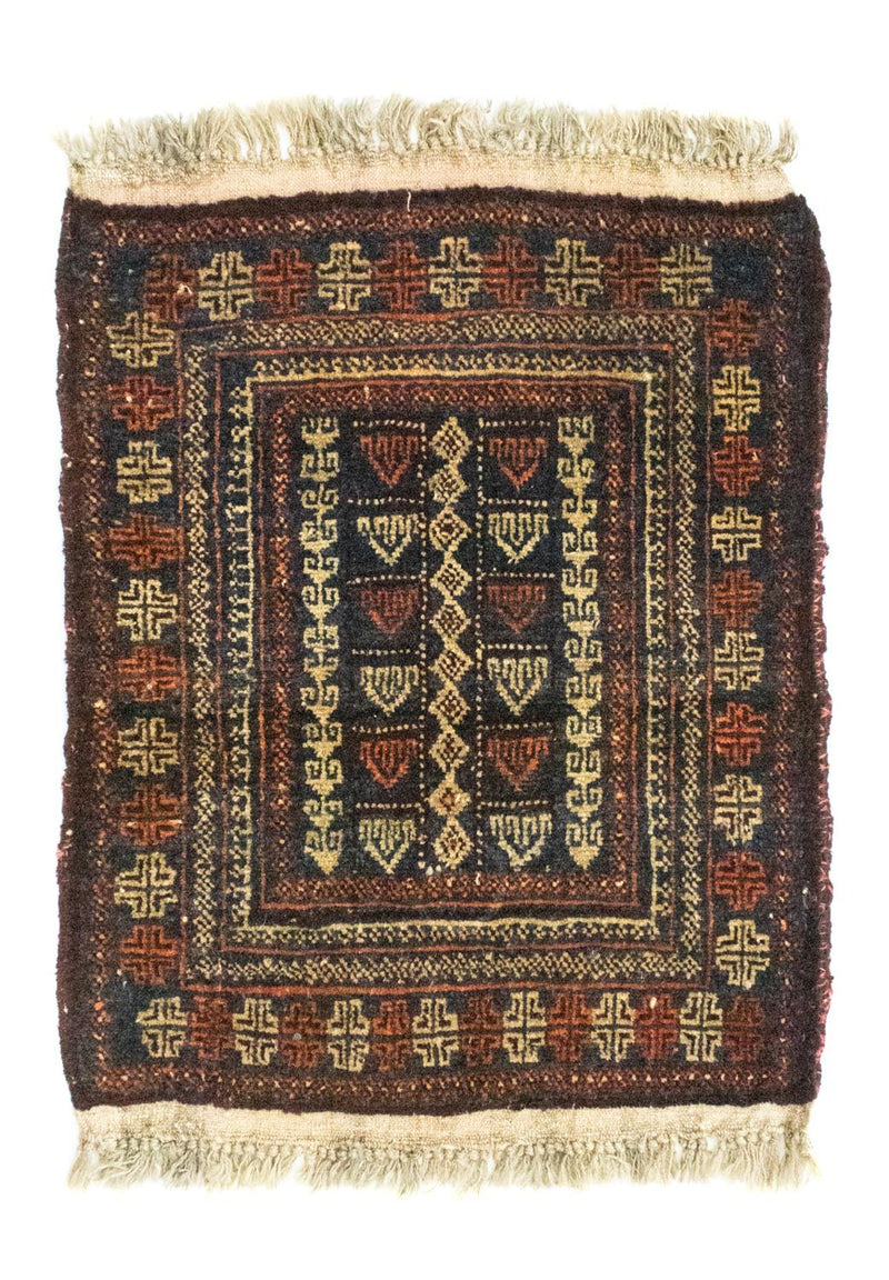 アフガン絨毯 70x57cm - オリエンタル絨毯