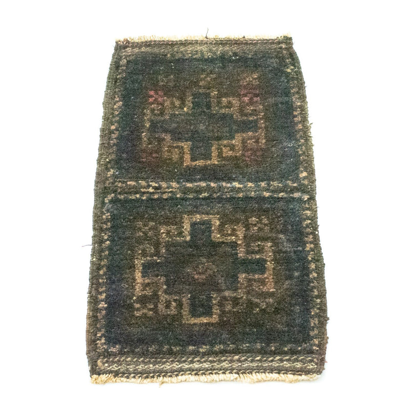 アフガン絨毯 47x25cm - オリエンタル絨毯