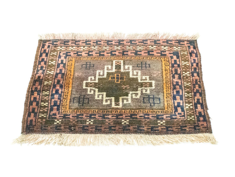 アフガン絨毯 64x47cm - オリエンタル絨毯