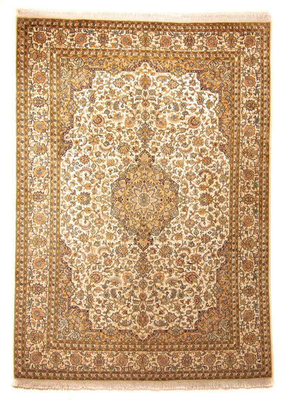カシミールシルク 絨毯 215x302cm - オリエンタル絨毯