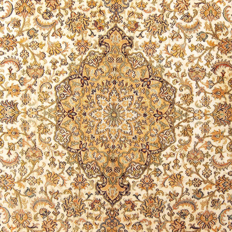 カシミールシルク 絨毯 302x215cm - オリエンタル絨毯