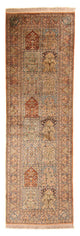 カシミールシルク 絨毯 310x94cm - オリエンタル絨毯