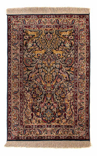 インド サルーク 絨毯 123x81cm - オリエンタル絨毯 – product image