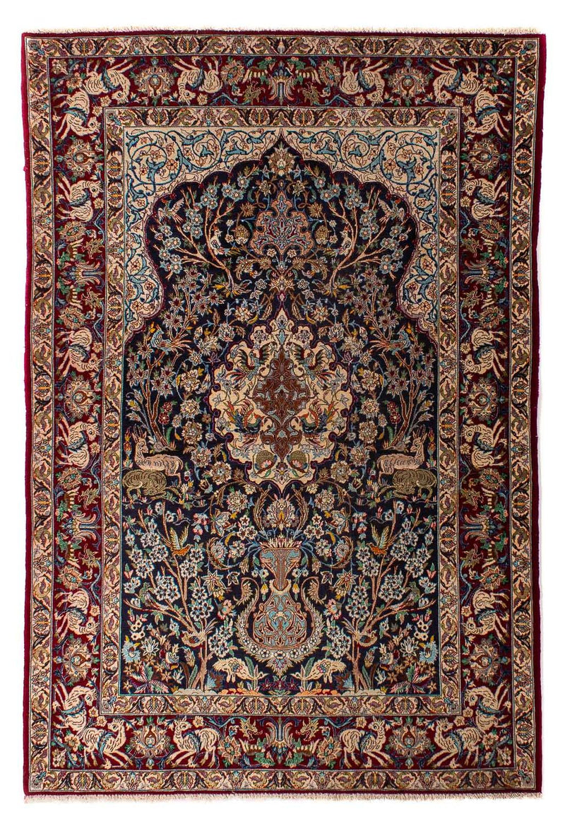 イスファハン 絨毯 173x117cm - ペルシャ絨毯