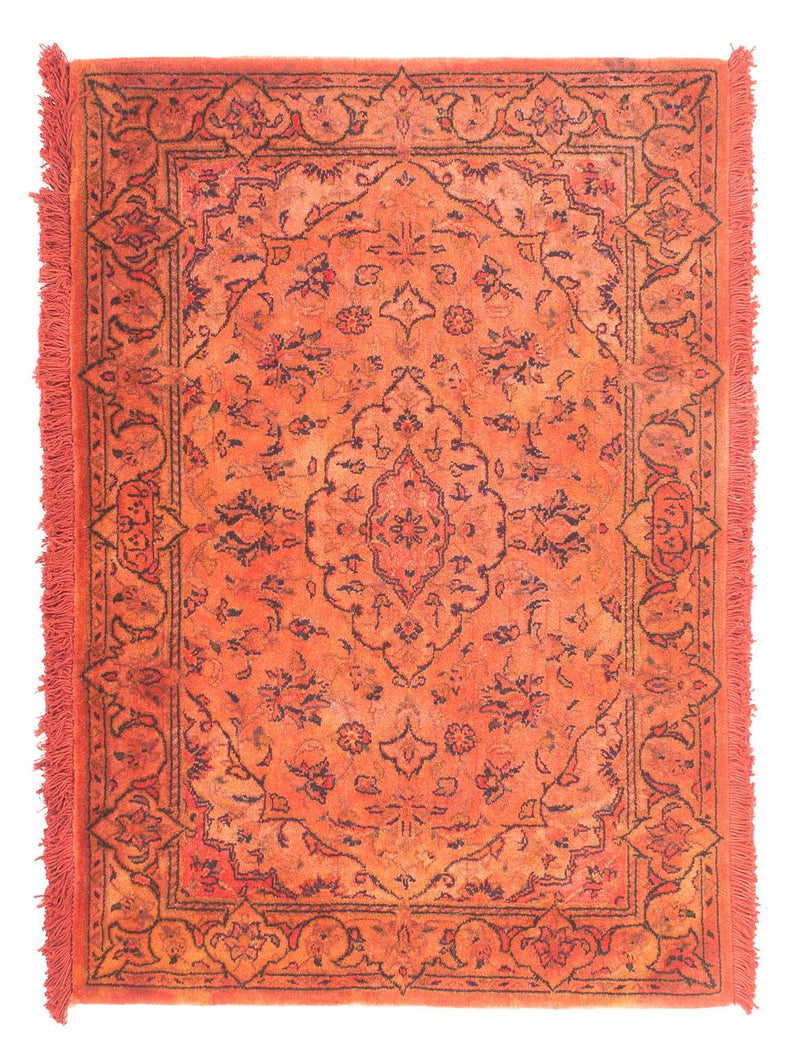 カシャーン 絨毯 100x70cm - ペルシャ絨毯