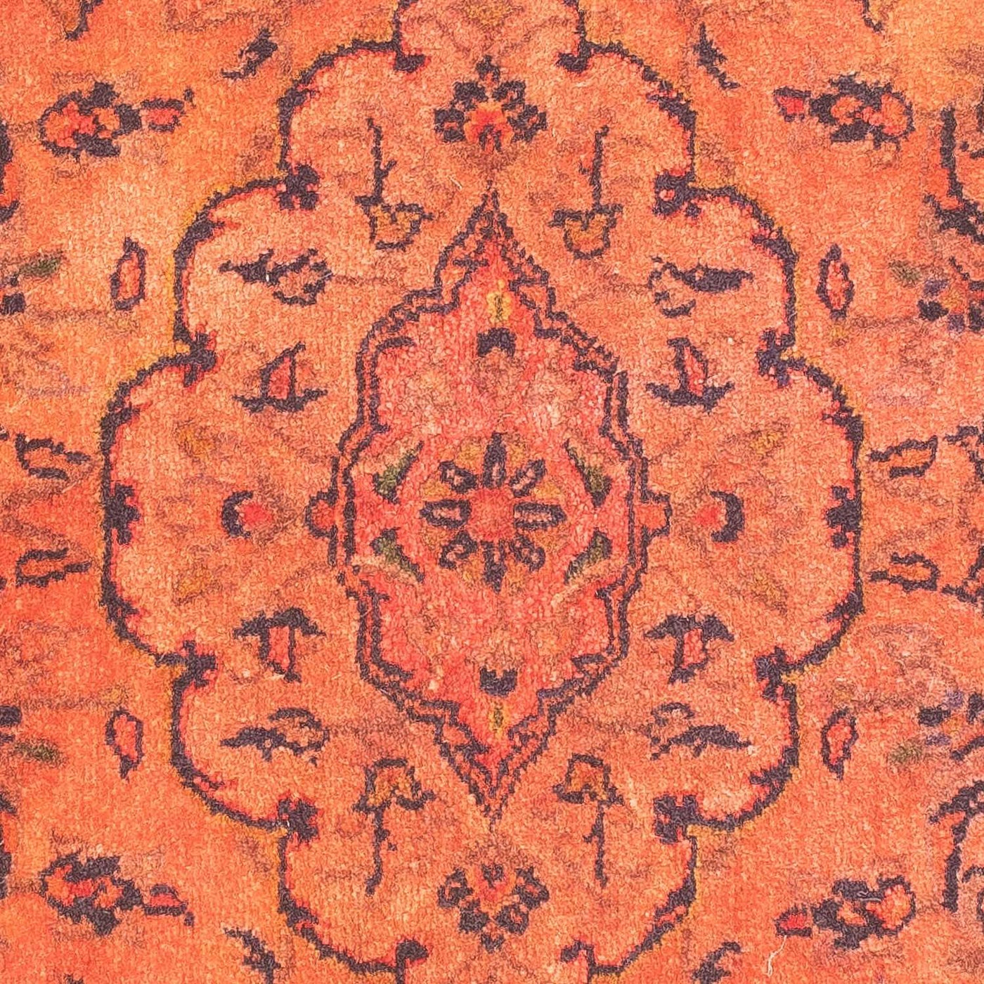 カシャーン 絨毯 100x70cm - ペルシャ絨毯