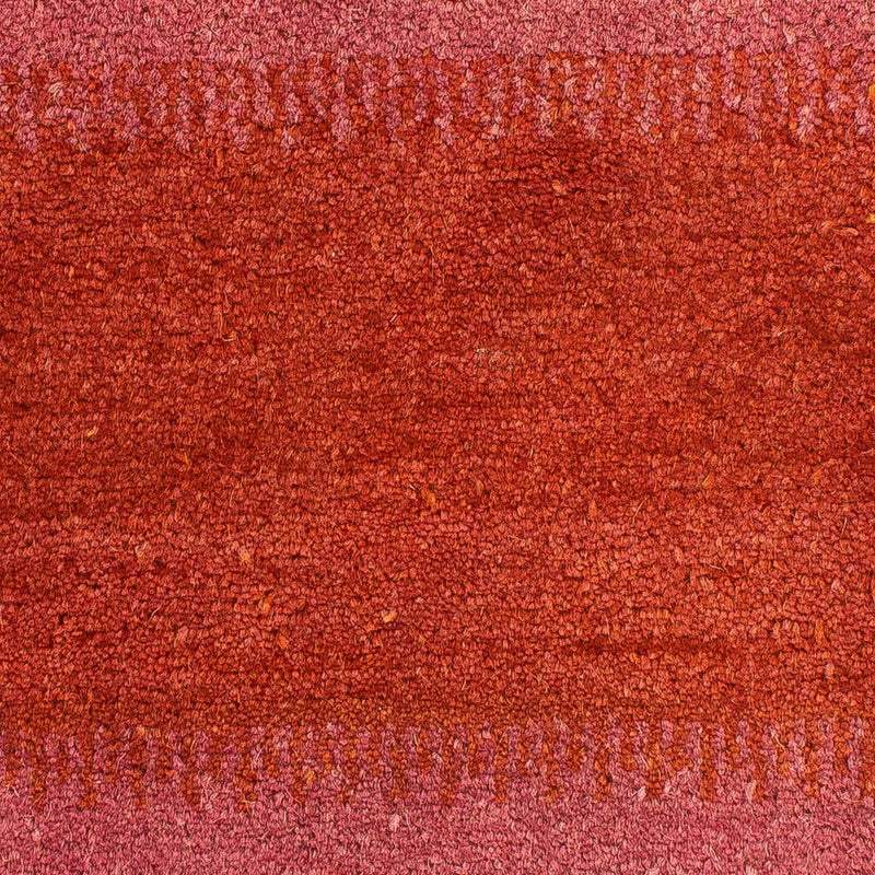 インド ギャベ 絨毯 136x71cm - ウールラグ