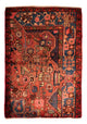 ナハバンド 絨毯 122x88cm - ペルシャ絨毯