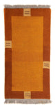 ネパール絨毯 142x72cm - ウールラグ