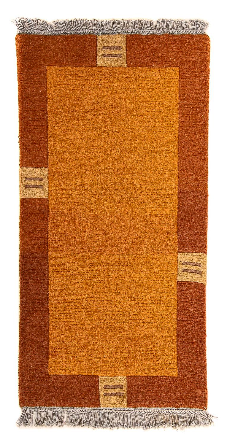 ネパール絨毯 142x72cm - ウールラグ
