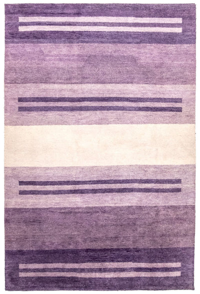 インド ギャベ 絨毯 196x301cm - ウールラグ